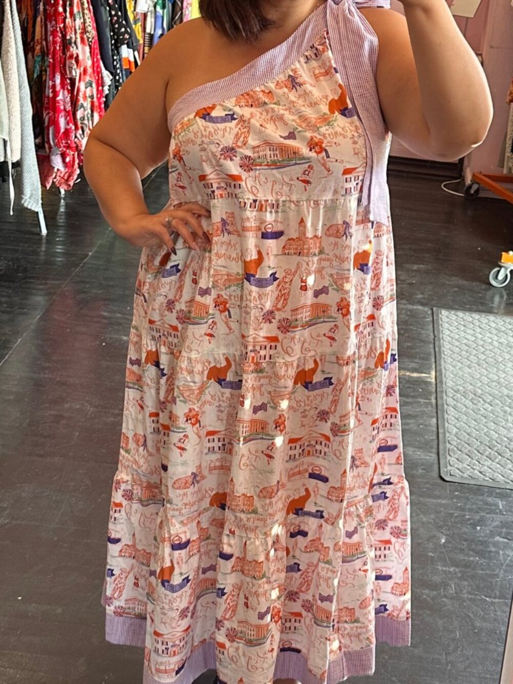 NWT Pitty Pats Blair Maxi Dress Clemson